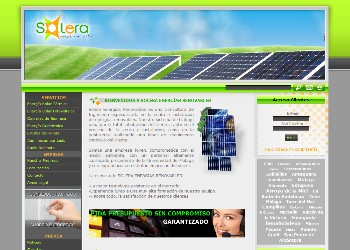 diseño web de enregias renovables